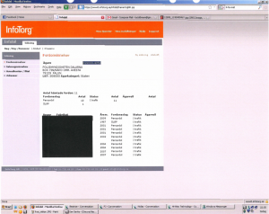 Zrzut ekranu z komputera podejrzanego (źródło: qnqr.se)